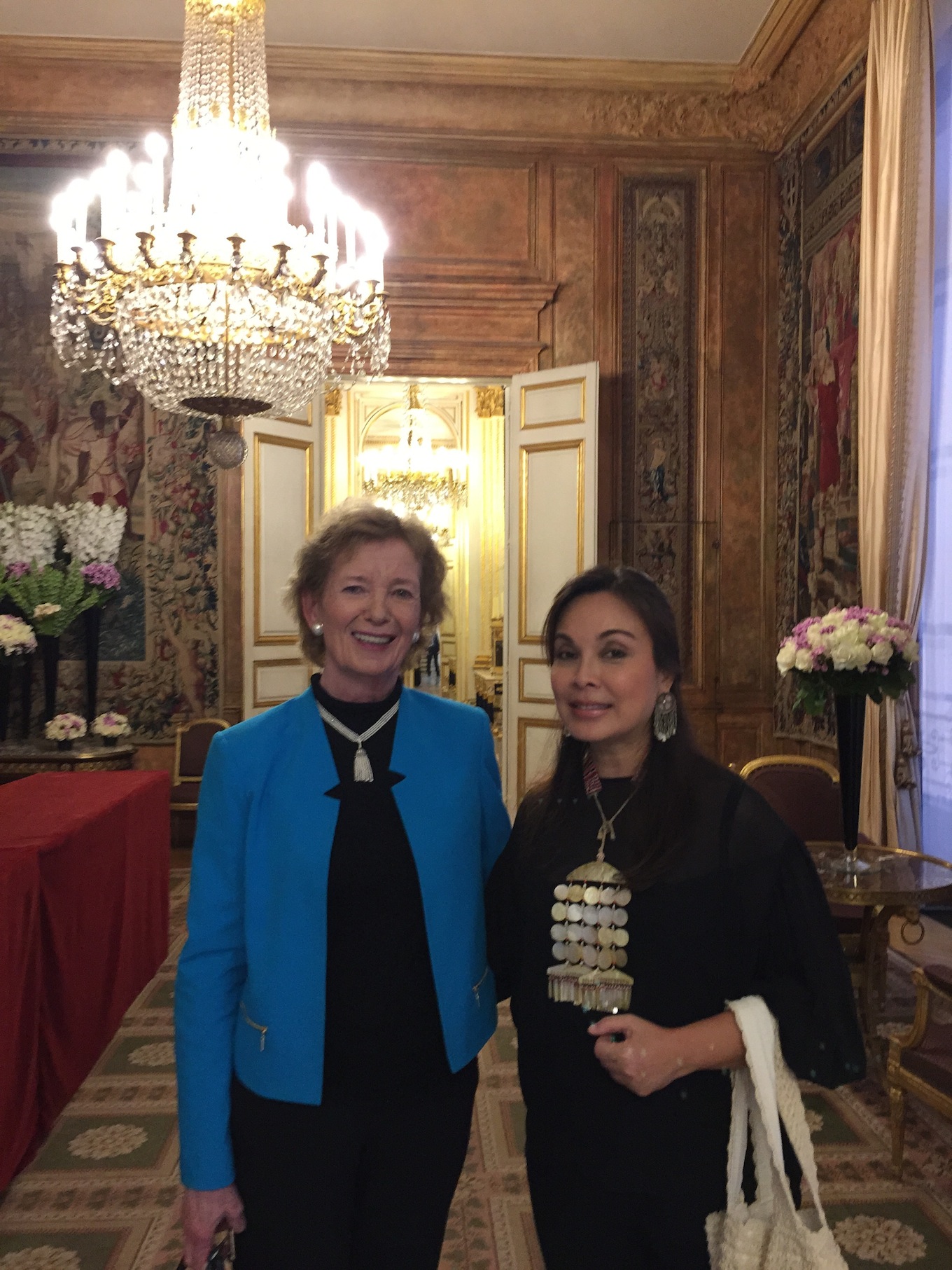 Senator Legarda with Mary Robinson