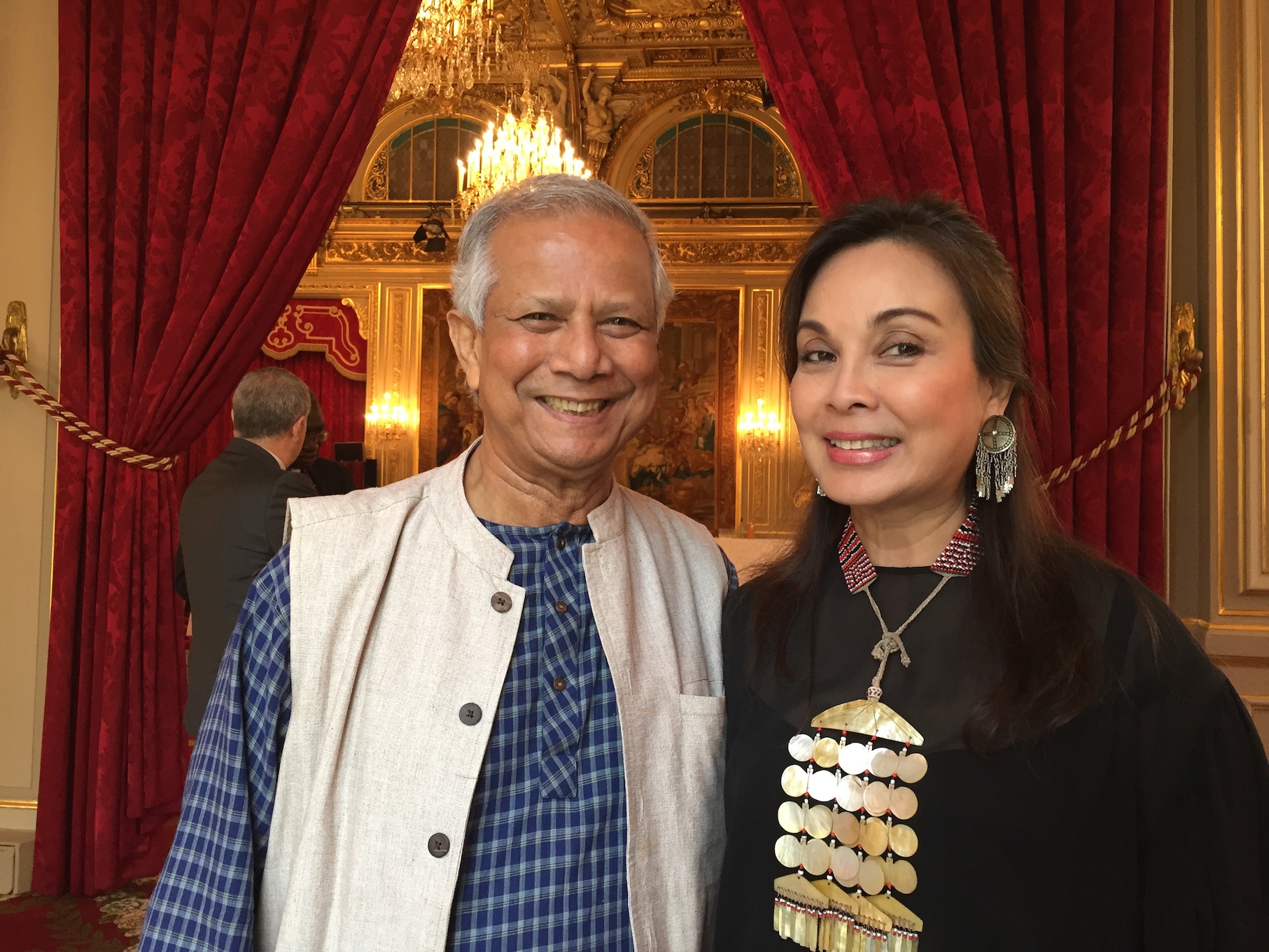 Senator Legarda with Prof. Yunus