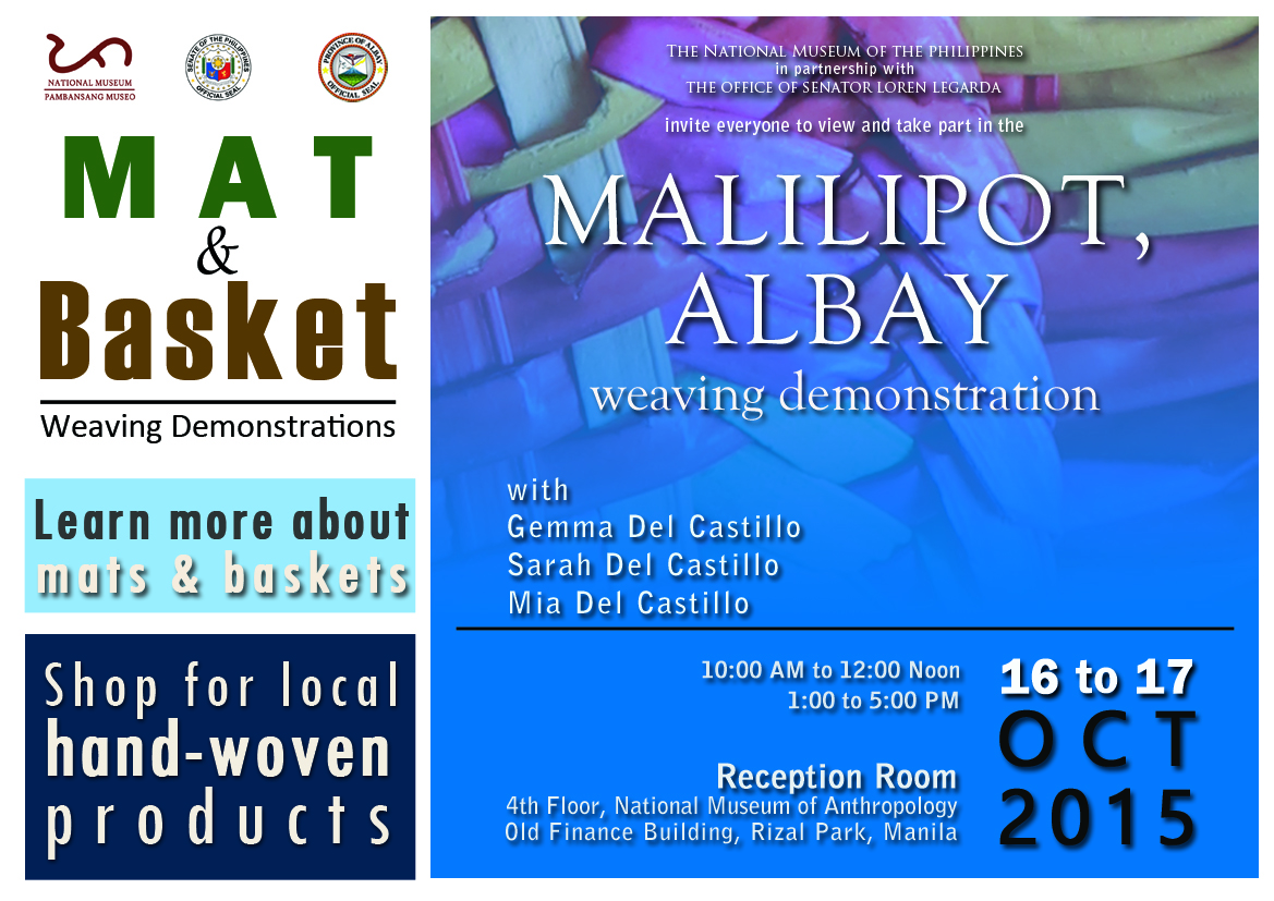 ALBAY Weaving Demo Poster copy