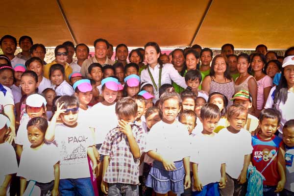 Sen. Loren Legarda inaugurates Barangay Sideg Road in Paoay, Ilocos Norte