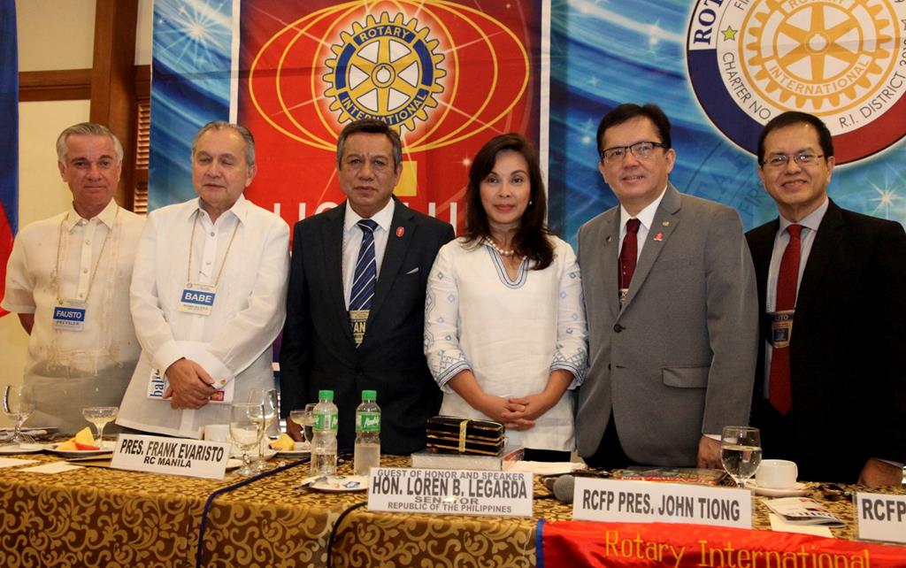 Joint Meeting Between the Rotary Club of Manila and Rotary Club of Forbes Park