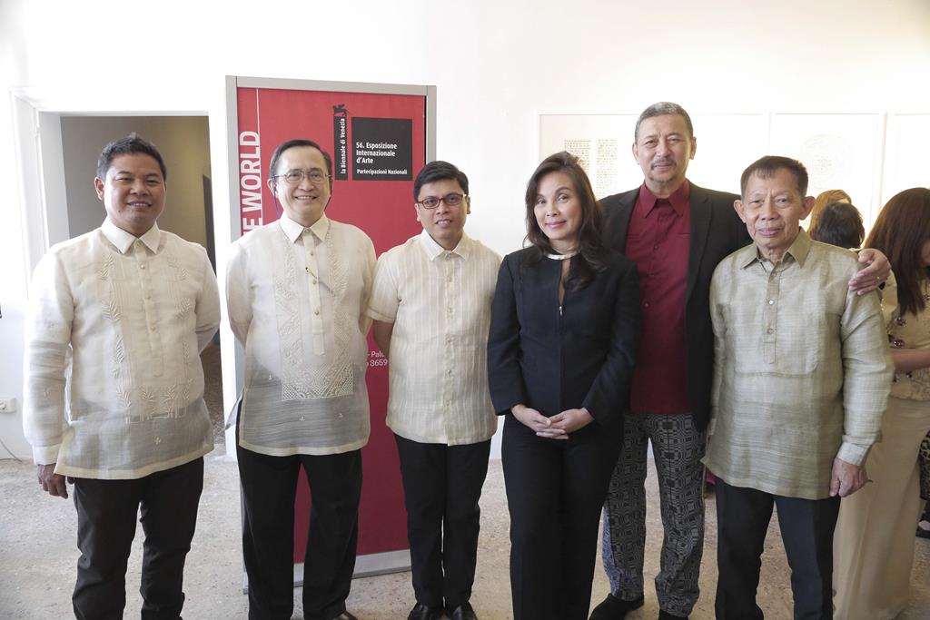 Vernissage of the Philippine Pavilion at  the 2015 Venice Biennale