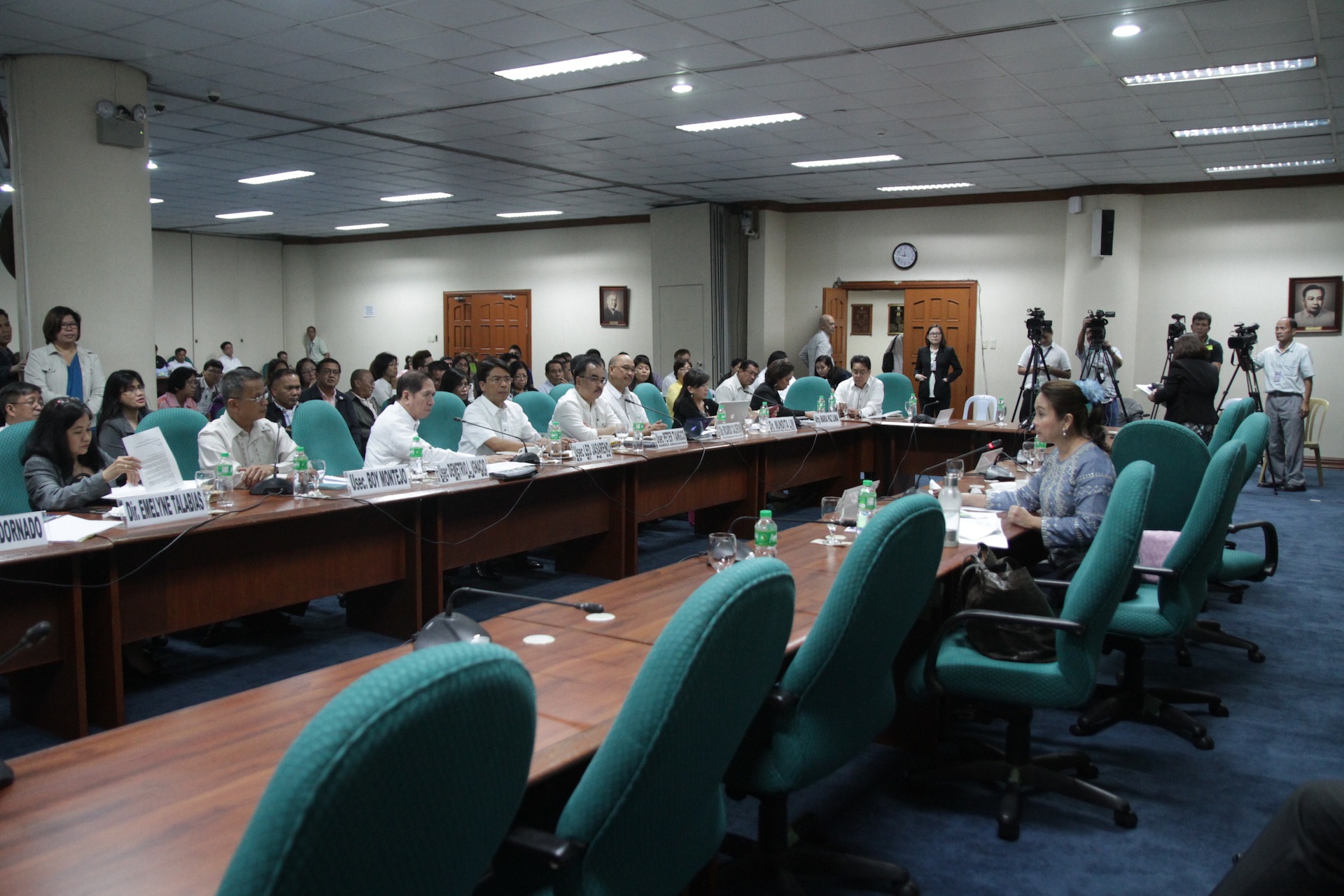 Second hearing on the proposed 2017 budget of the Department of Environment and Natural Resources (DENR)