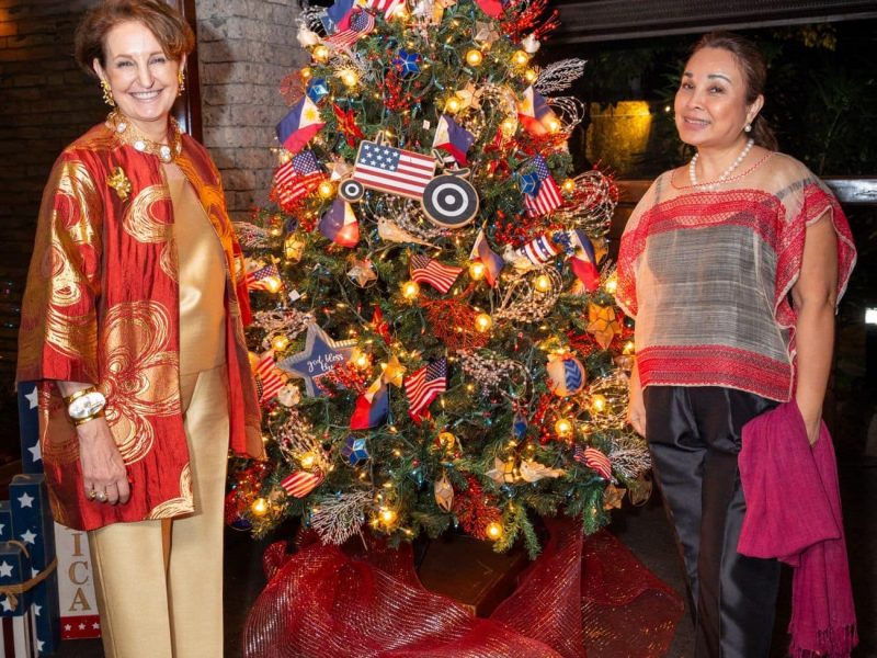 Holiday Reception hosted by H.E. MaryKay Carlson