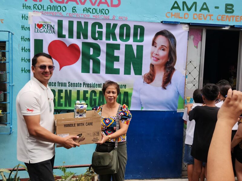Lingkod Loren sa AMA Day Care Center ng Brgy. 14, Pasay City