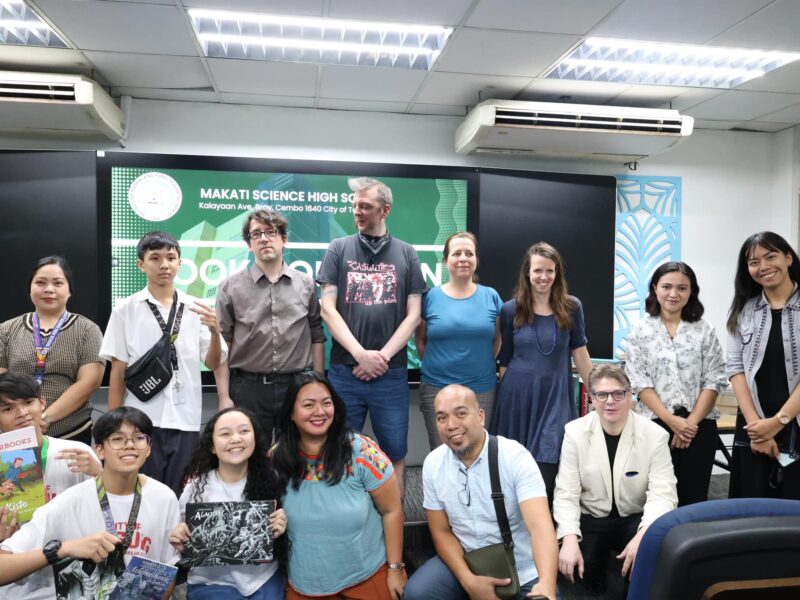 Visit of delegation of German publishers to the National Museum and Makati Science High School