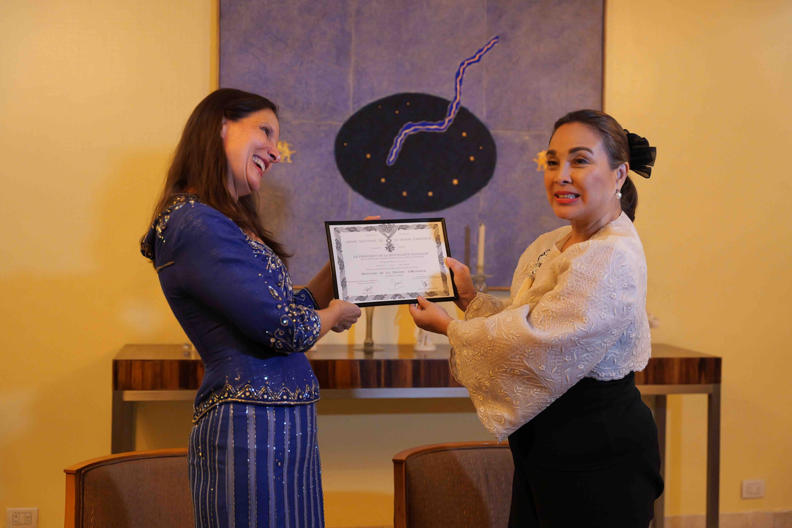 Legarda Receives the Title of Officier dans l’Ordre National de la ...