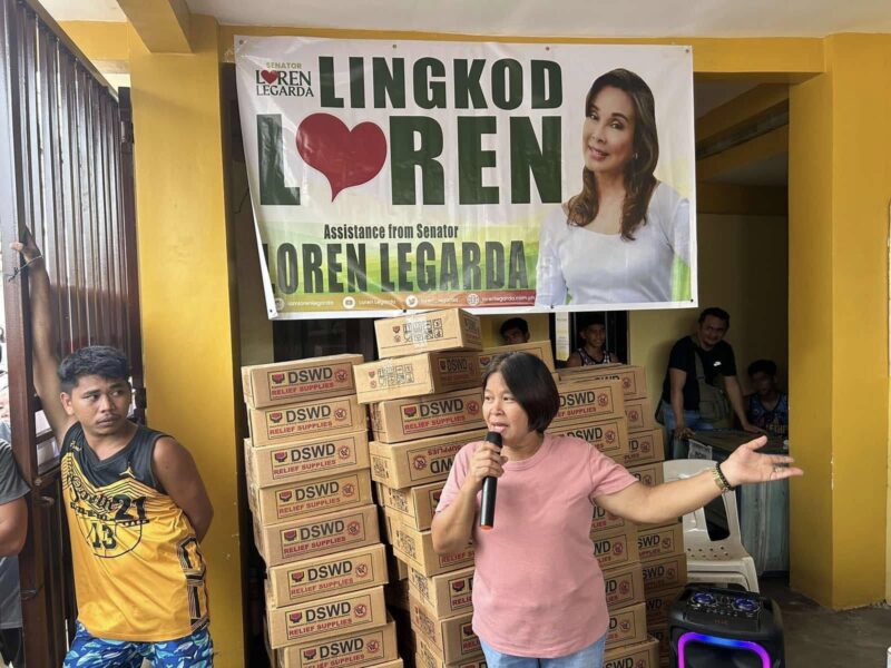 Lingkod Loren Relief Operations sa Calaca at Lemery, Batangas (Hulyo 31, 2024)