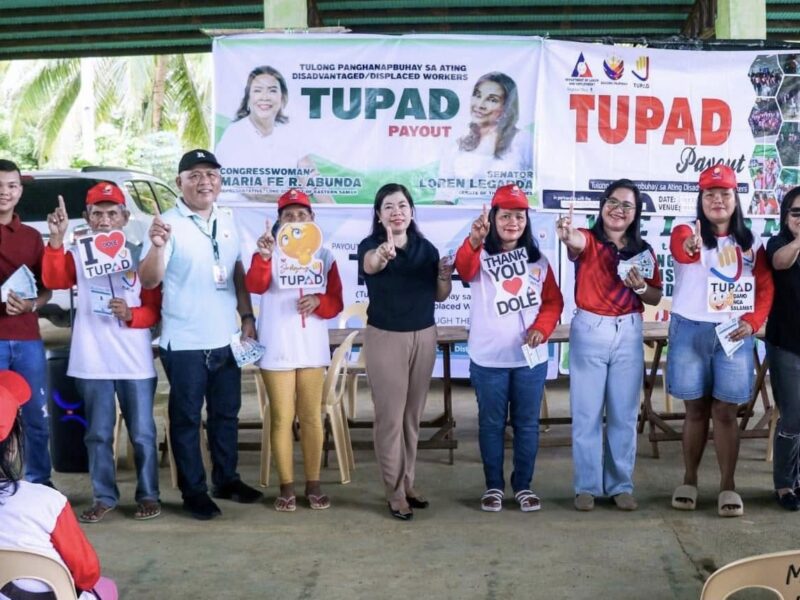 DOLE TUPAD Payout sa Hernani, Eastern Samar at Las Nieves, Agusan Del Norte (Hunyo 22, 2024)