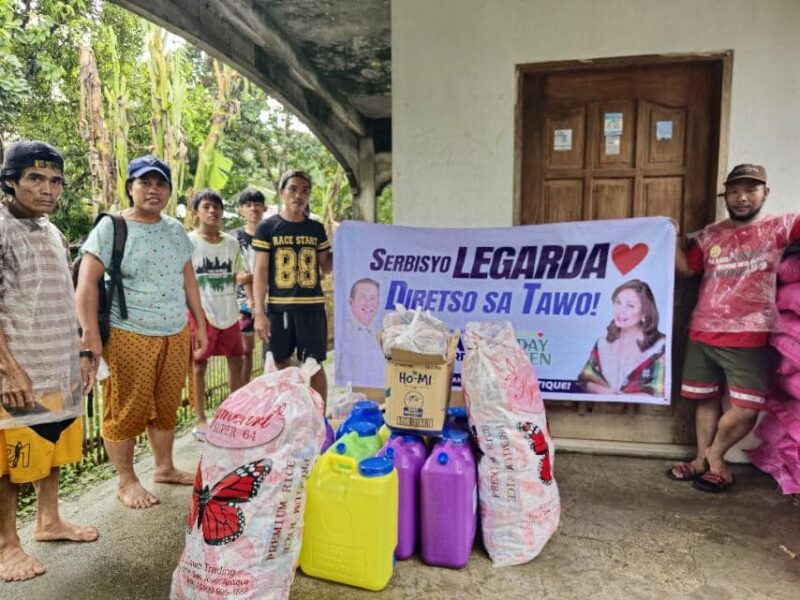 Serbisyo Legarda Distribution ng Food Packs at Potable Water sa Pandan, Antique (Setyembre 17, 2024)