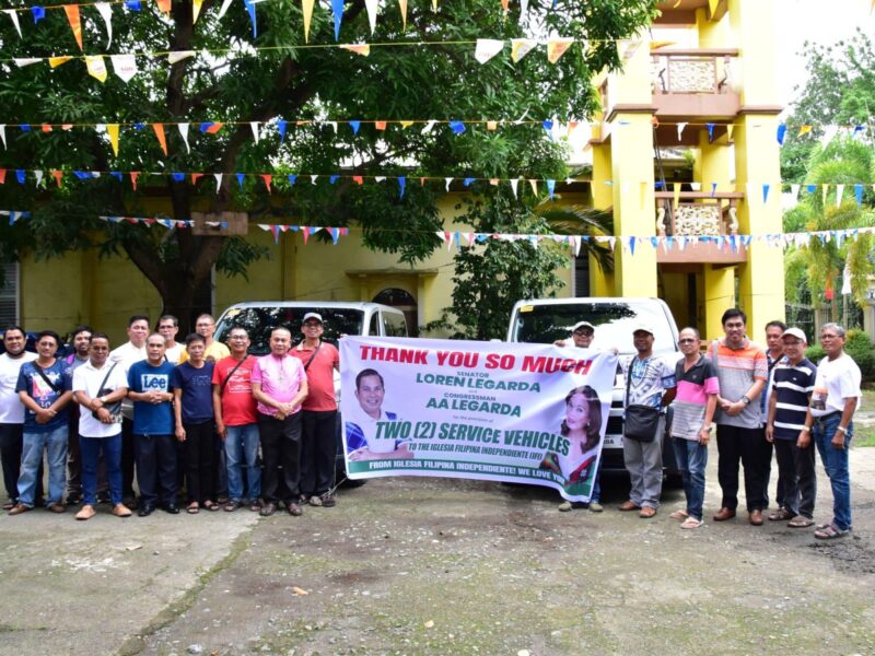 Blessing at turnover ng dalawang vans sa Iglesia Filipina Independiente (IFI) sa San Jose, Antique (Setyembre 18, 2024)