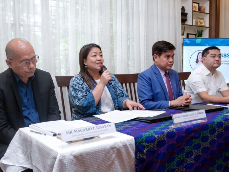 Signing Ceremony for the Memorandum of Agreement for the Philippine Resilience Awards (PRA) 2024 on September 18, 2024