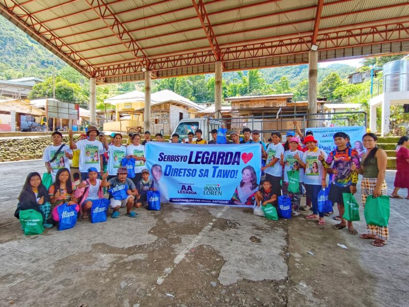 Serbisyo Legarda Distribution ng DSWD Food Packs sa Ilan mga Barangay sa San Remigio, Antique noong Setyembre 25, 2024