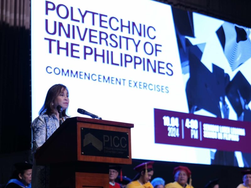 Senator Loren Legarda’s commencement speech at the Polytechnic University of the Philippines 2024 Year-End Commencement Exercises (October 04, 2024)