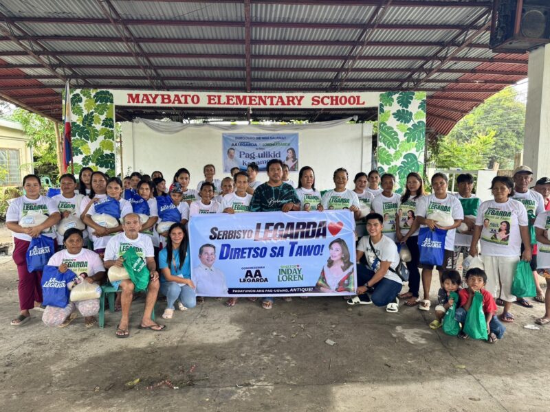 Serbisyo Legarda Relief Operations sa Maybato North, San Jose, Antique