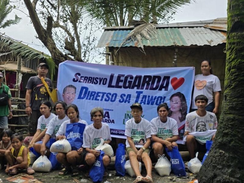 Serbisyo Legarda Relief Operations in Antique