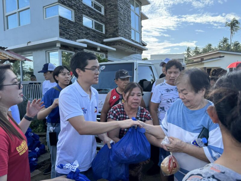 Lingkod Legarda Leviste Relief Operations in Batangas District 1