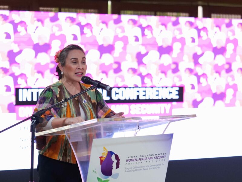 Opening Remarks of Senator Loren Legarda: International Conference on Women, Peace, and Security (October 29, 2024)