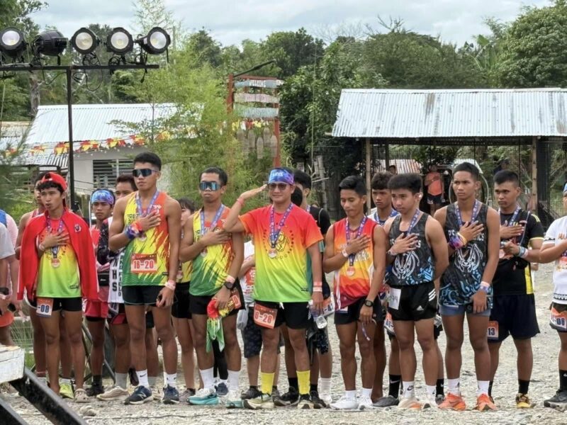 2024 Advocacy Trail Run to End Violence Against Women sa Brgy. Solong, Sibalom