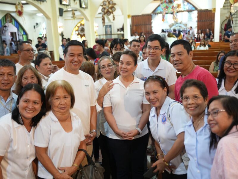 Eucharistic Mass at the Parokya ng Mahal na Poon ng Banal na Krus in Lemery, Batangas (December 15, 2024)