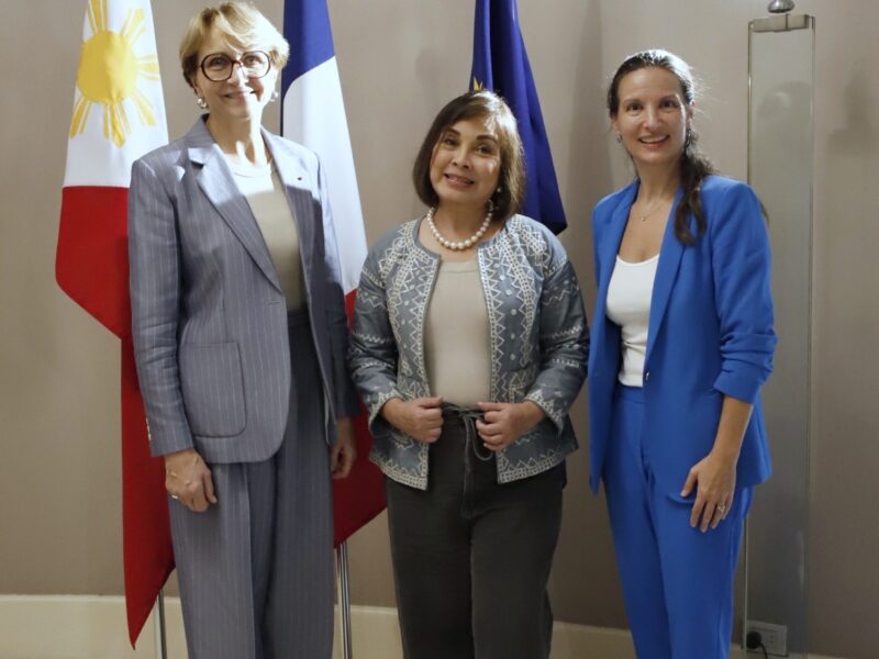 Luncheon with French Ambassador H.E. Marie Fontanel, in honor of the visit of Anne-Marie Descôtes, Secretary General of the French Ministry for Europe and Foreign Affairs (December 09, 2024)