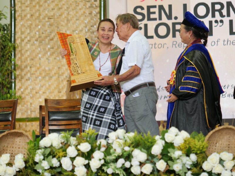 Awarding of the Butlak Busalian o The Radiance of Excellence award mula sa University of Antique (Hulyo 10, 2024)