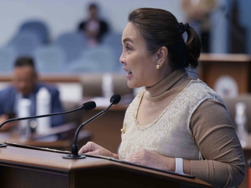 Manifestation of Senator Loren Legarda on Senate Concurrent no. 22: Granting Consent to Senator Loren Legarda to Accept the Conferment of the Rank of Officer