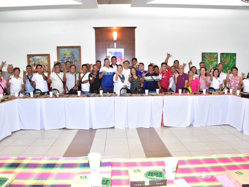 Meet with Barangay Chairmen of Tobias Fornier (Enero 05, 2025)