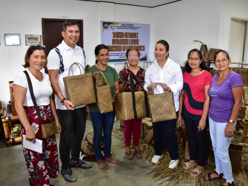 Pagbisita sa Regional Satellite Weaving and Processing Center for Bariw and Other Fibers sa Libertad, Antique (Enero 10, 2025)